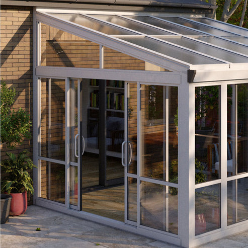 Vistas™ Sliding Door Glass Sunroom & Solarium (White – 12 ft. Wide) - Image 7